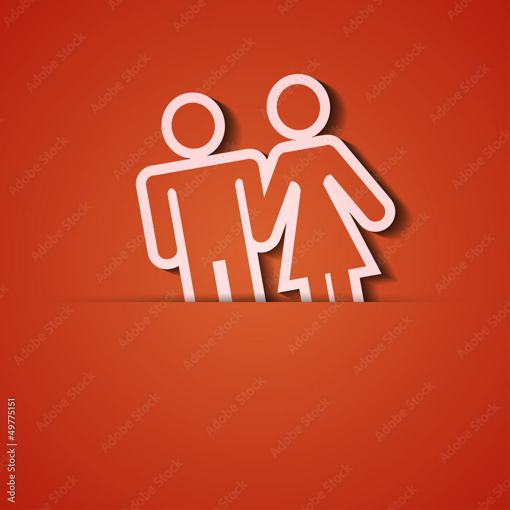 Vector background. Orange icon applique. Eps10 Vector background. Orange icon applique. Eps10