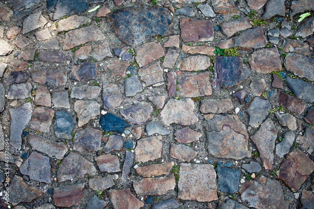 Obraz premium Cobbled road