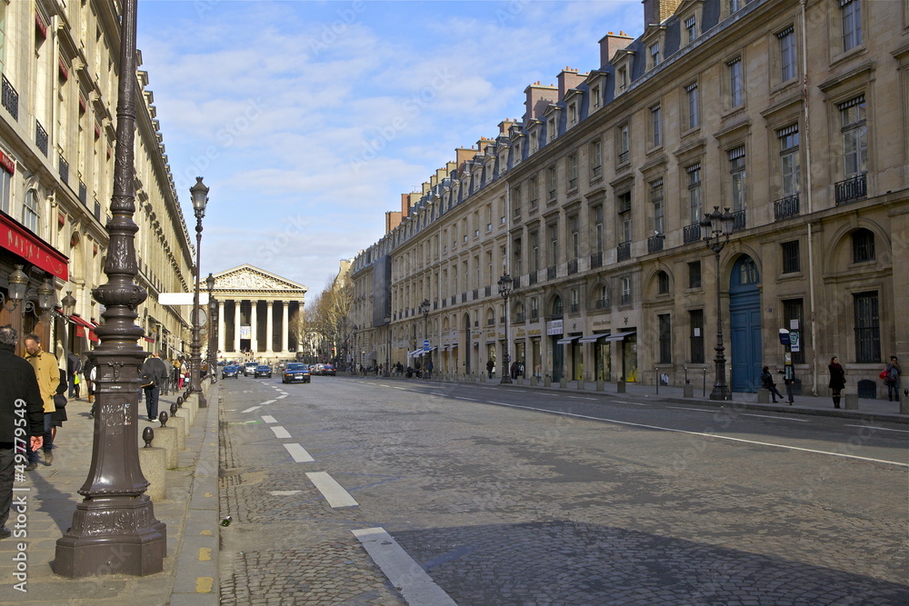 rue royale, la Madeleine