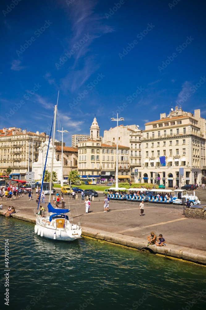 Obraz premium Port in Marseille, France