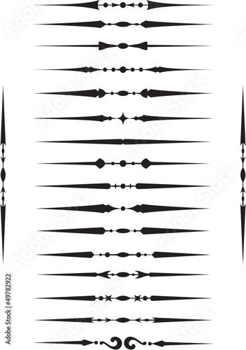 Deviders elements set