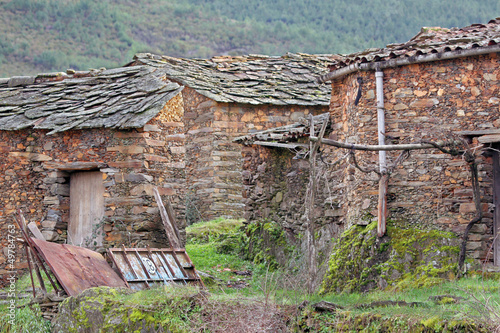 Corrales de cabra, Sauceda, Hurdes, España photo
