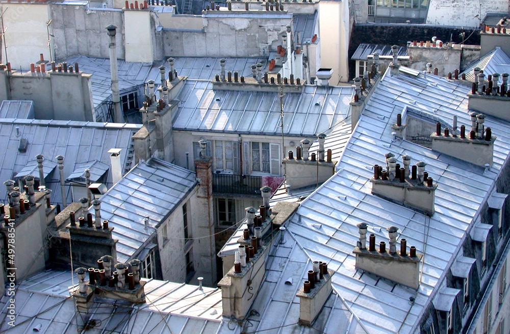 Naklejka premium Toît de Paris