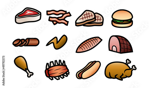 Meat Icons