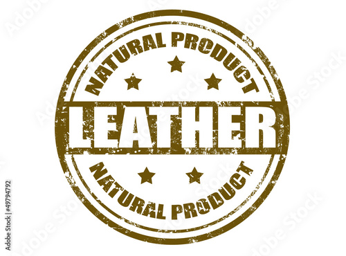 Leather stamp
