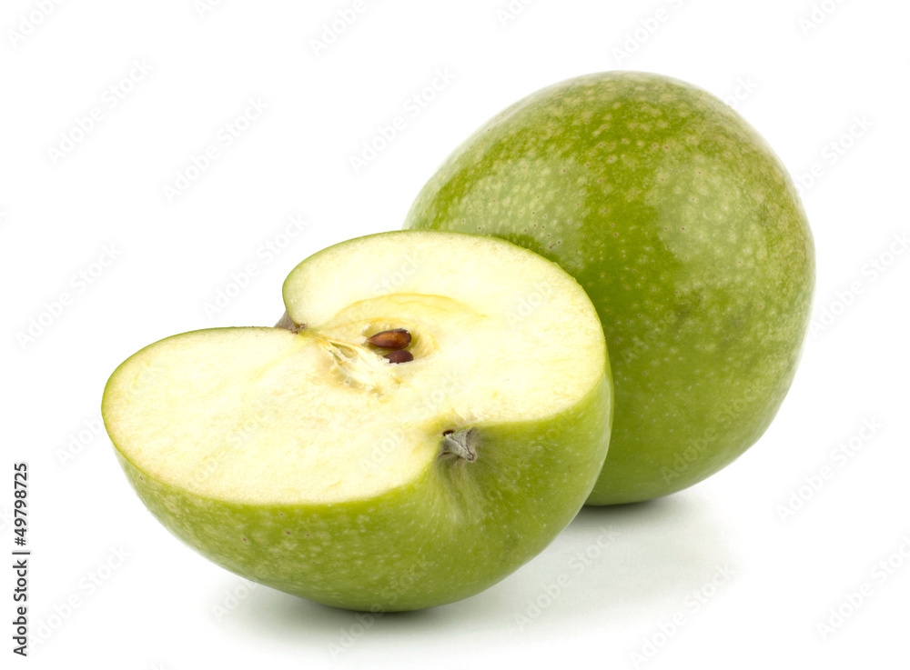 Green Apple isolated on white background Green Apple isolated on white background