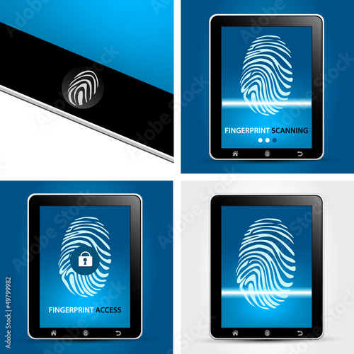Fingerprint Scanning Tablet