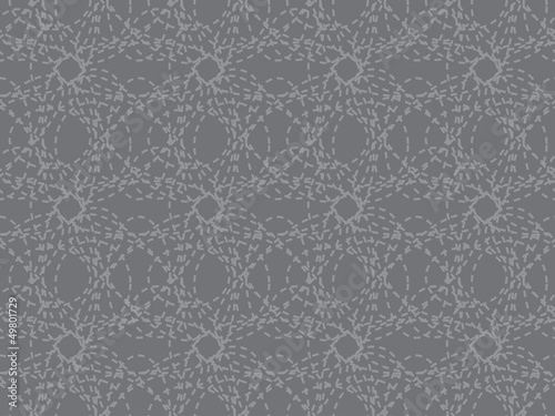 gray seamless entangled lines pattern