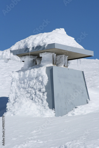 Schornstein im Schnee