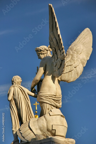 Angel sculpture in Berlin photo