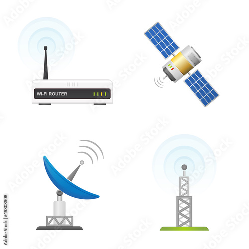 Wireless communication icon