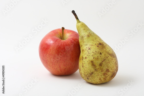 manzana y pera