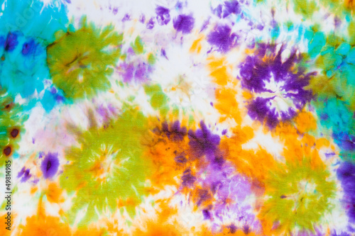 Obraz na płótnie abstract pattern on silk batik