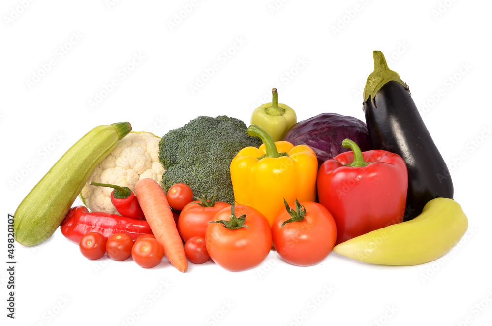 Fresh vegetables mix