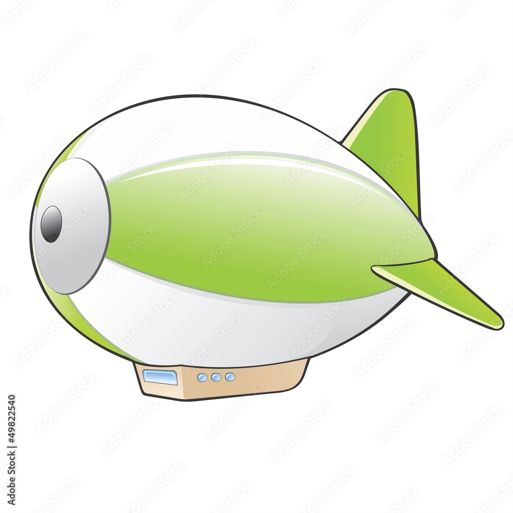 Cartoon Zeppelin Cartoon Zeppelin
