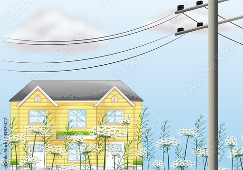 A nice two-story house
