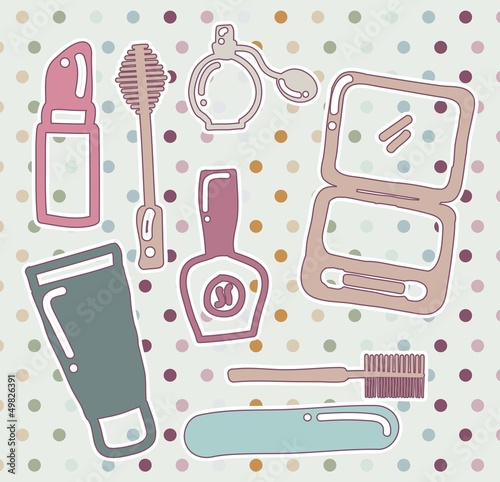 makeup vector