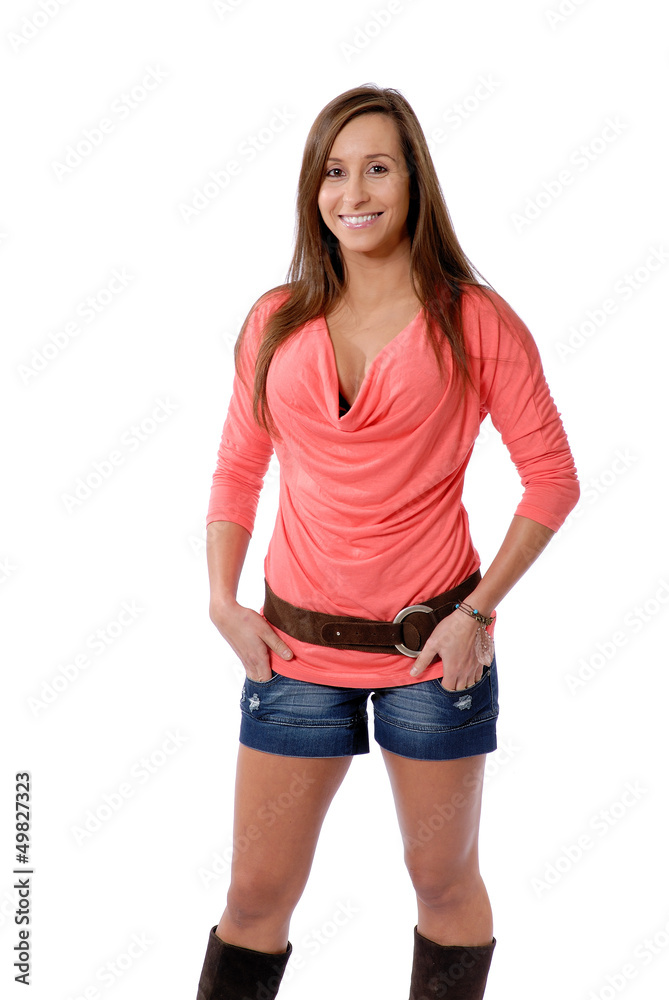 jeune femme souriante jeune femme souriante