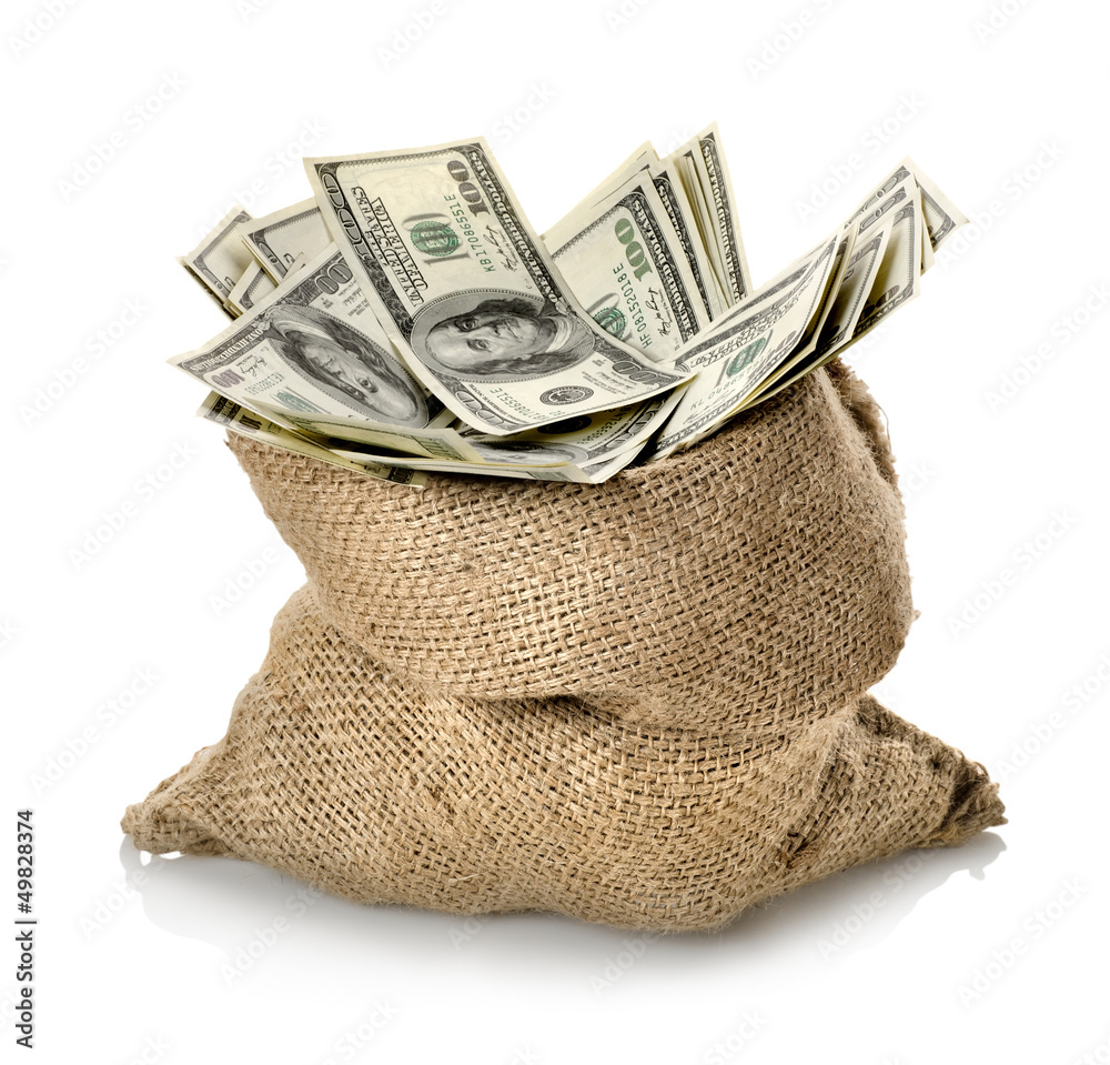 Dollar in the bag