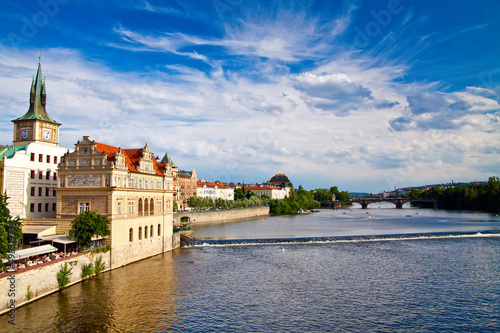 Photography Vltava River From Charles Bridge