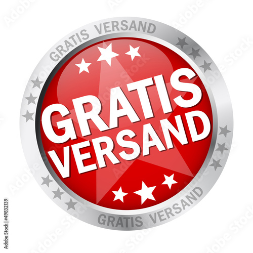 Button " GRATIS VERSAND "
