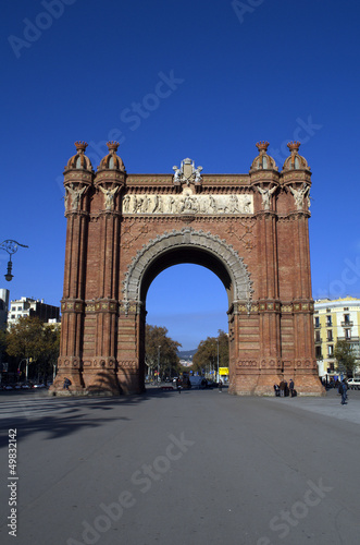 Arc de Triumph in Barcelona