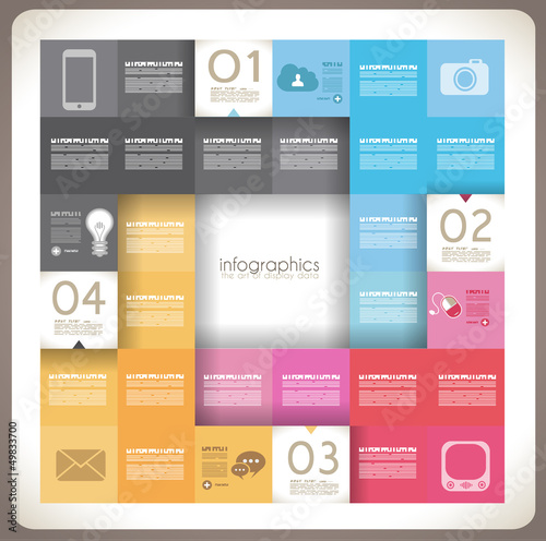 Infographic design for product ranking