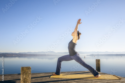yoga woman © magann