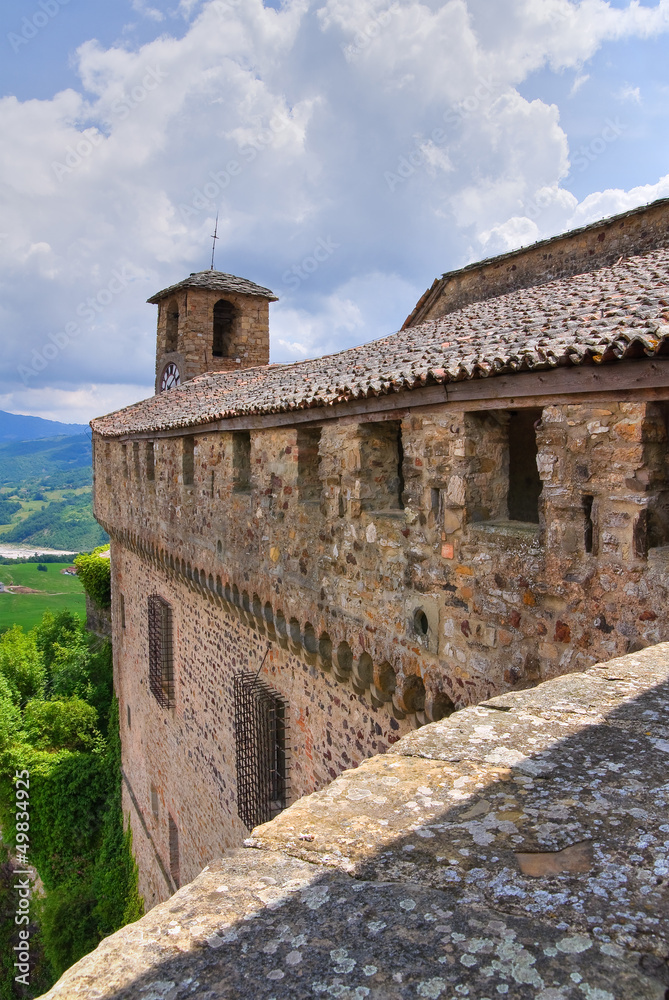 Castle of Bardi. Emilia-Romagna. Italy.