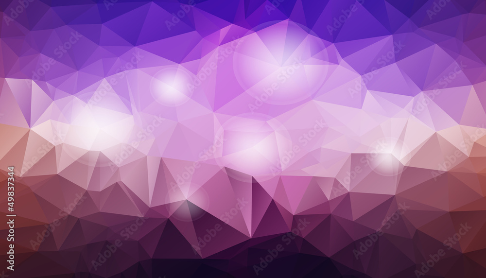 Obraz premium Geometric background poly vector eps 10