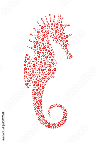 Abstract Seahorse
