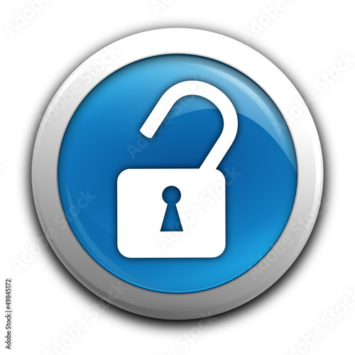 déverrouiller sur bouton bleu