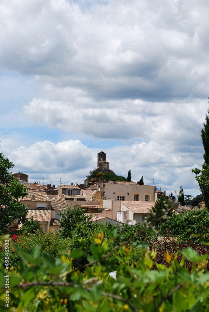 Ancient village of Lourmarin, Vaucluse, Provence, France