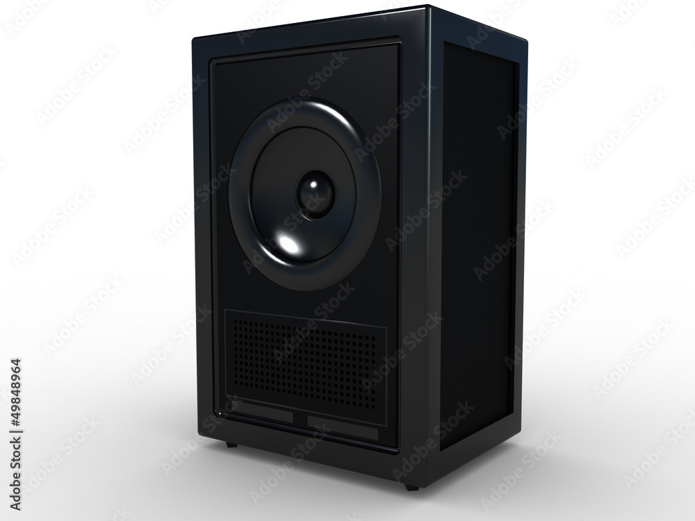 Obraz premium Music speaker on a white background №3