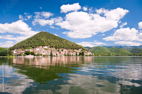 Italy. Piediluco Lake. Terni, Umbria photo