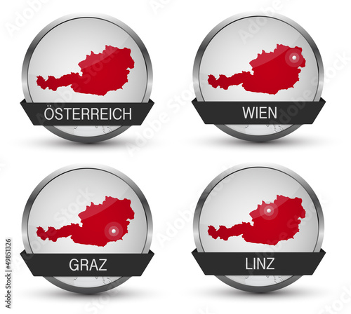Vector Icons *** Städte Österreich