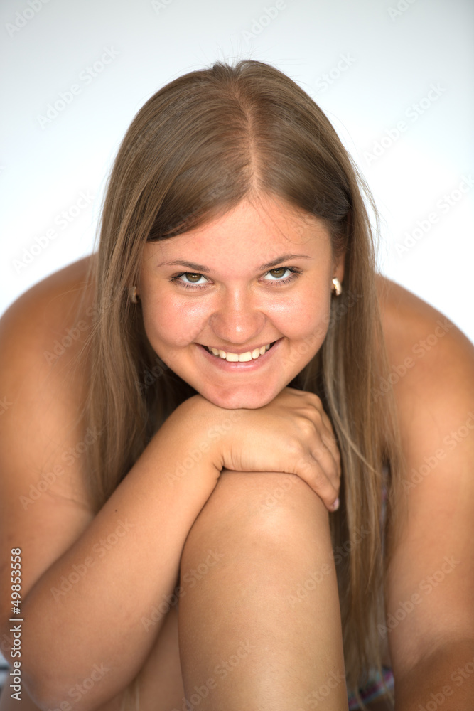 Fototapeta premium young woman in bikini