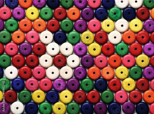 beads multicolored