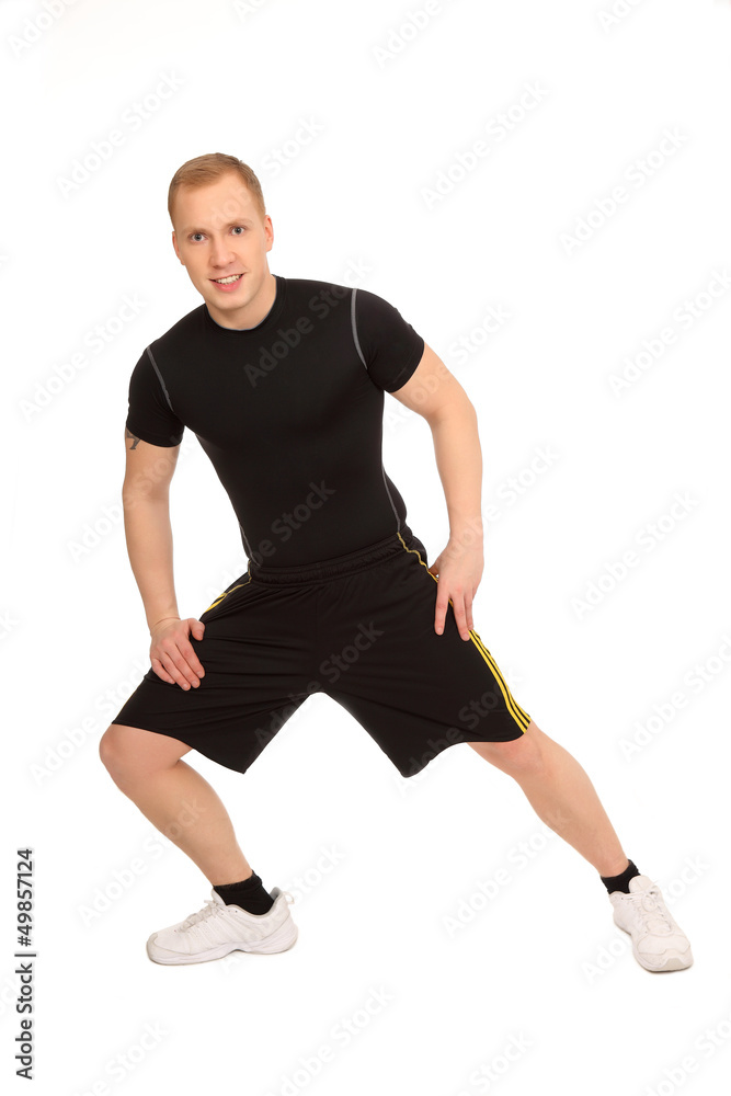 seitliches Stretching seitliches Stretching