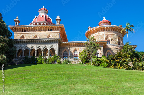 Palace of Monserrate in the village of Sintra, Lisbon, Portugal