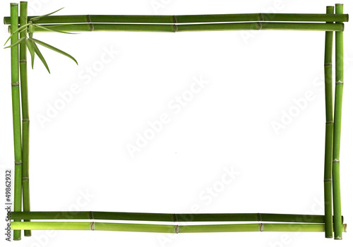 Bambusrahmen grün waage © imagophotodesign