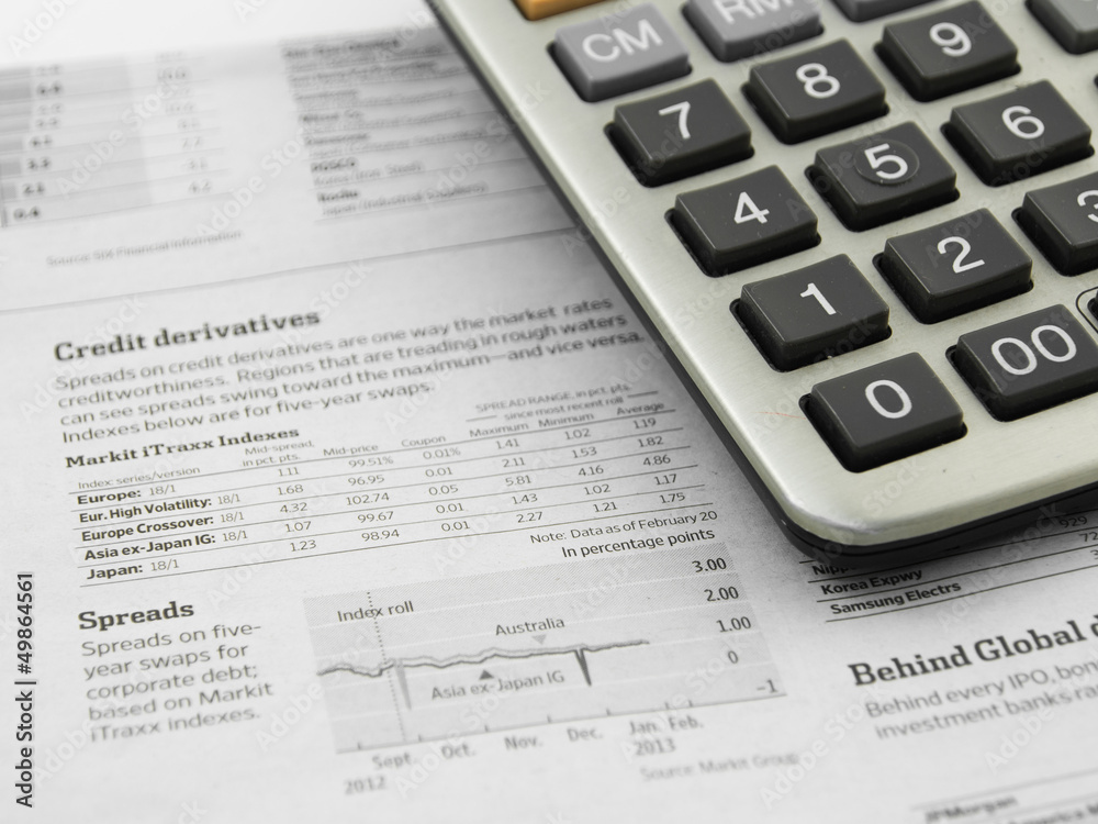Calculator on the stock market Calculator on the stock market