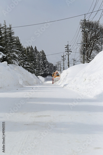 ロータリー除雪車 photo