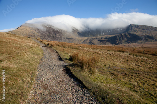 Fotografi Snowdon Ranger path.