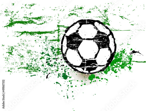 Soccer   Football design element  free copy space  vector