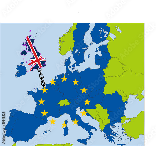 UK drifting from EU photo