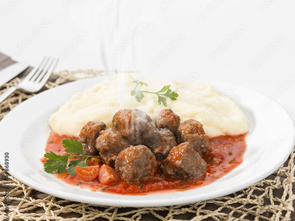 meatballs and mashed potatoes meatballs and mashed potatoes