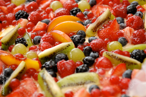 Fruits shot at a short depth of field