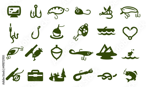 Angel Fishing Icons