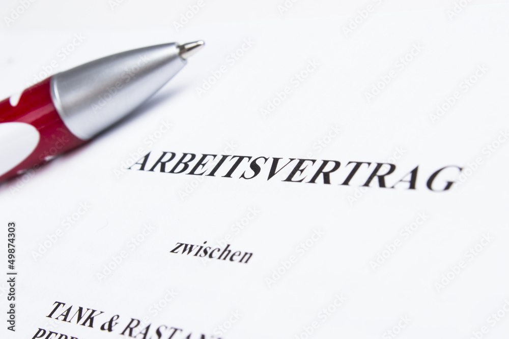 Arbeitsvertrag Arbeitsvertrag
